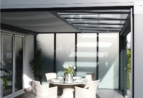 White Panorama Garden Room