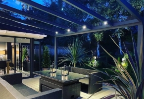 White Panorama Garden Room