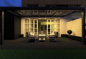White Panorama Garden Room