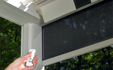 remote controlled fabric screen