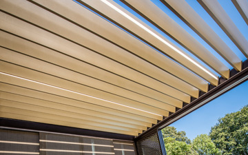 rotating aluminium roof blades