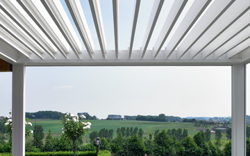aluminium louvered roof blades