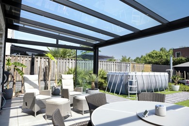 Anthracite Grey Outlook Garden Room Anthracite Grey Outlook Garden Room