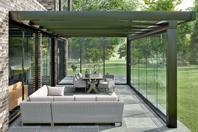 Ultra Veranda with Glass Sliding Doors