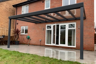 Anthracite Grey Aspire Glass Veranda Anthracite Grey Aspire Glass Veranda