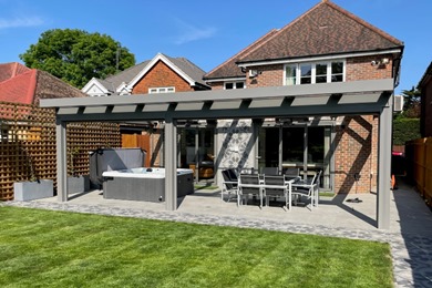 Ultra Modern Glass Roof Veranda - May 2023