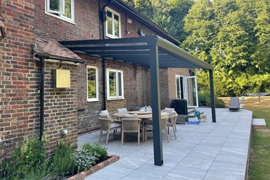 Striking Aspire+ Glass Roof Wide Veranda