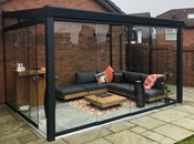 Anthracite Grey Panorama Garden Room Anthracite Grey Panorama Garden Room