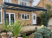 Anthracite Grey Aspire+ Glass Veranda 