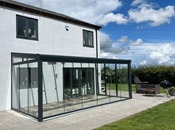 Panorama Sunroom with Sliding Glass Doors Panorama Sunroom with Sliding Glass Doors