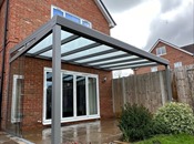Striking Aspire Opaque Glass Roof Veranda Striking Aspire Opaque Glass Roof Veranda