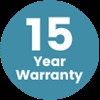 15-Year Warranty 15-Year Warranty