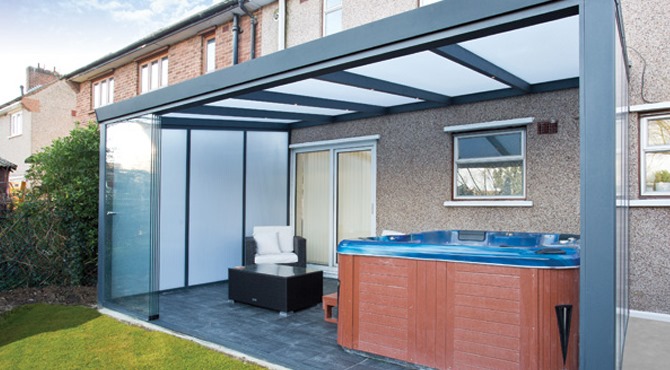 Hot Tub Rooms from SunSpaces