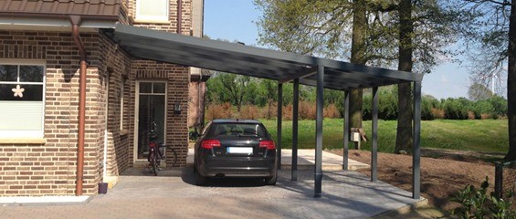 Carport Contemporary Materials